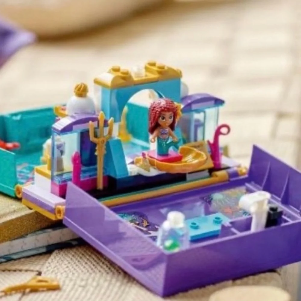 RETIRED LEGO Disney Princess: The Little Mermaid Movie Story Book (43213)